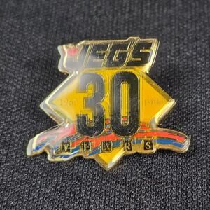 JEGS 30 Years Anniversary Pin 1960-1990 Automotive Collectible Lapel Pin